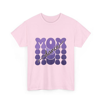 MOM Dance – Purple Letter Stage Spirit Tee