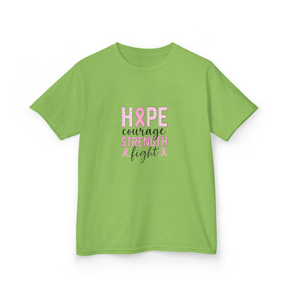 Hope, Strength & Courage Dinosaur Christmas Tee