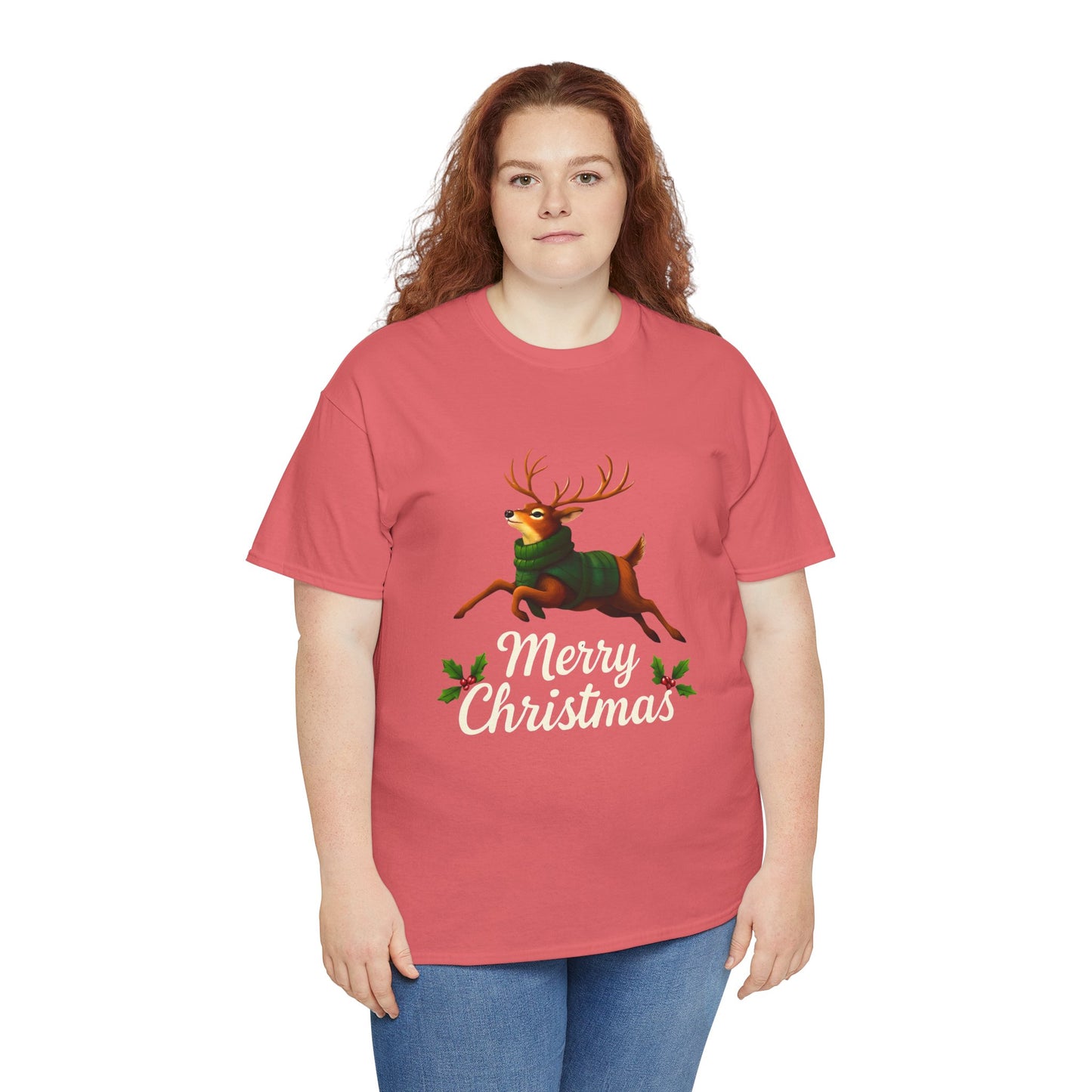 Merry Christmas Reindeer Tee