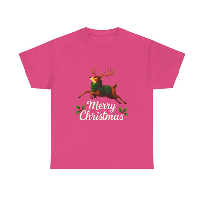 Merry Christmas Reindeer Tee