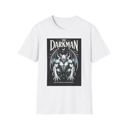 Darkman Graphic T-Shirt, Unisex Softstyle Tee, Edgy Apparel, Casual Wear, Halloween Costume, Gift for Him/Her