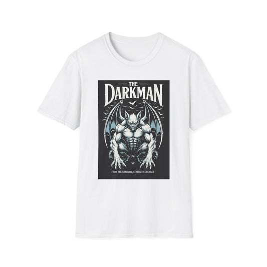 Darkman Graphic T-Shirt, Unisex Softstyle Tee, Edgy Apparel, Casual Wear, Halloween Costume, Gift for Him/Her