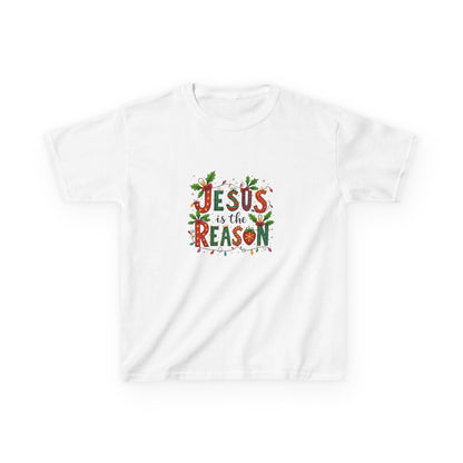 Jesus is the Reason Dino Christmas Kids Tee