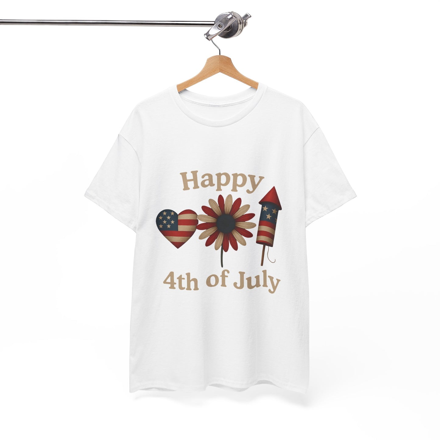 Happy 4th of July Patriotic Tee