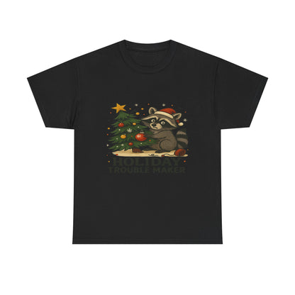 Christmas Raccoon Tee