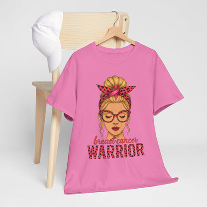 Breast Cancer Warrior Tee - Pink Ribbon Support