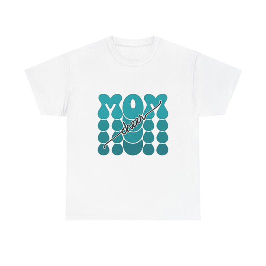 MOM Cheer – Turquoise Spirit Tee
