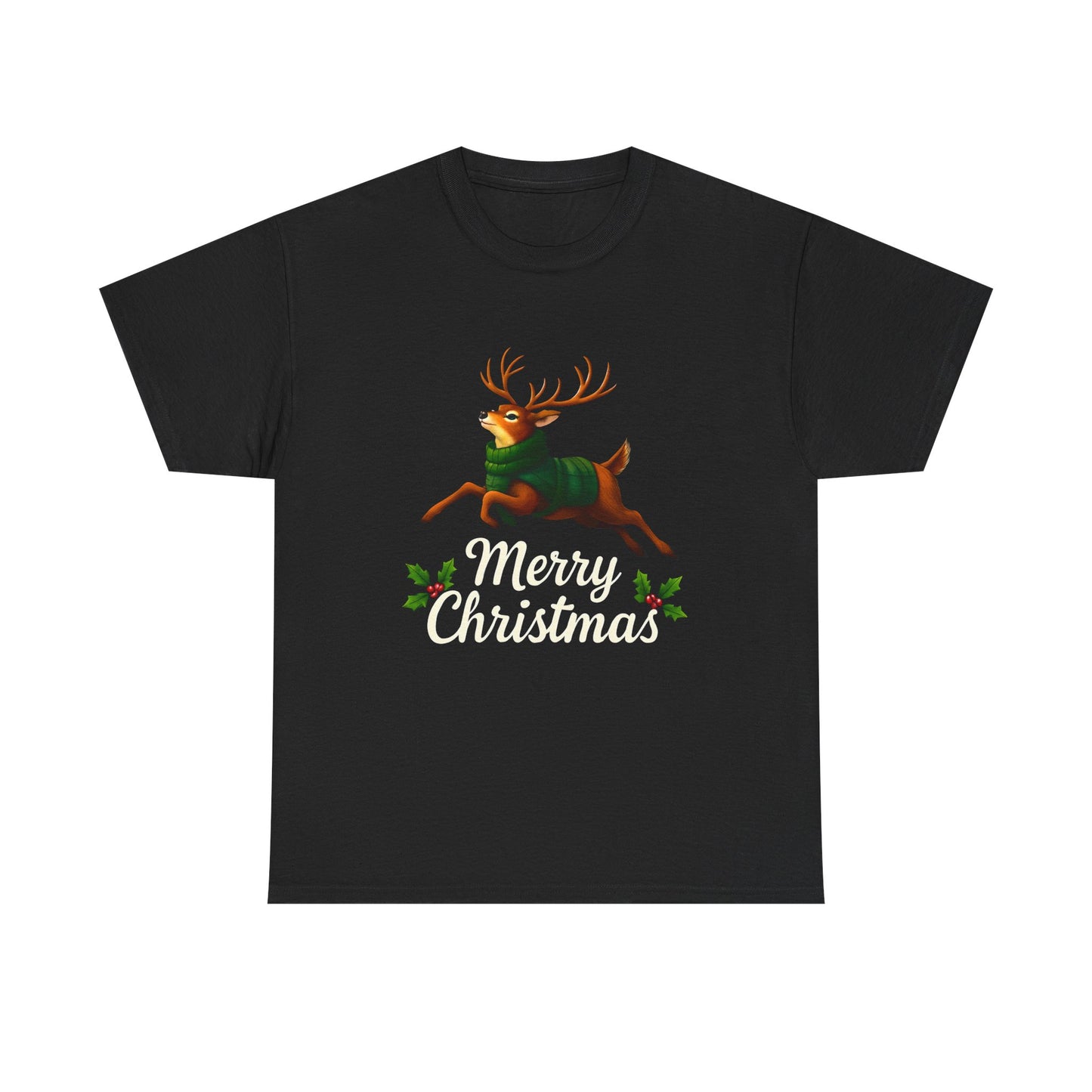 Merry Christmas Reindeer Tee