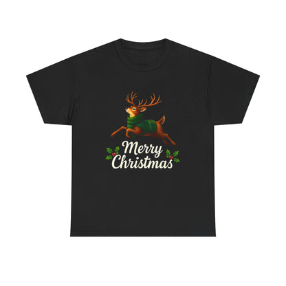 Merry Christmas Reindeer Tee