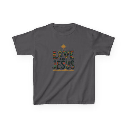 Live Like Jesus Christmas Dinosaur Tee