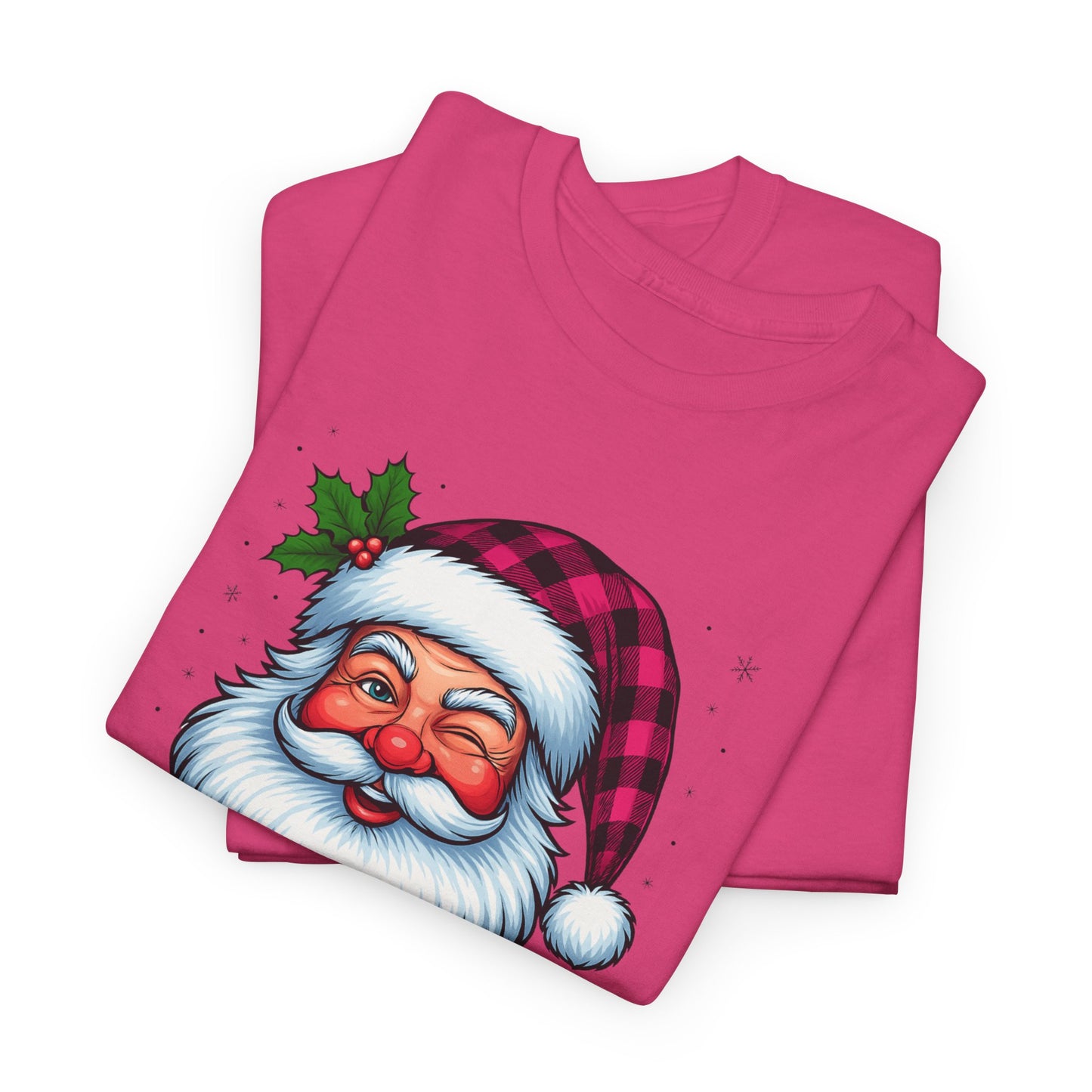 Santa Believin' Pink Holiday Tee