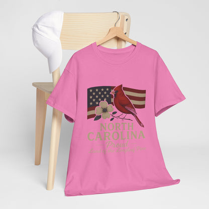 NC Pride: Cardinal, Dogwood & State Flag Tee