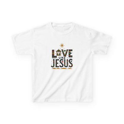 Live Like Jesus Christmas Dinosaur Tee