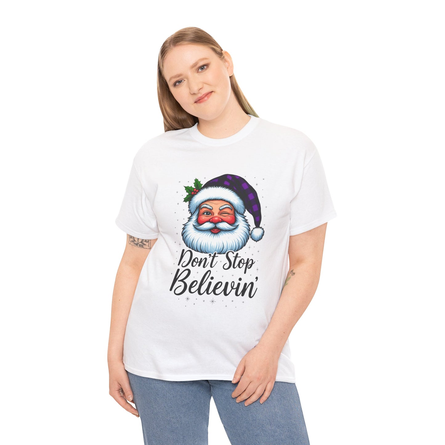 Santa's Hope: Don't Stop Believin' Holiday Tee
