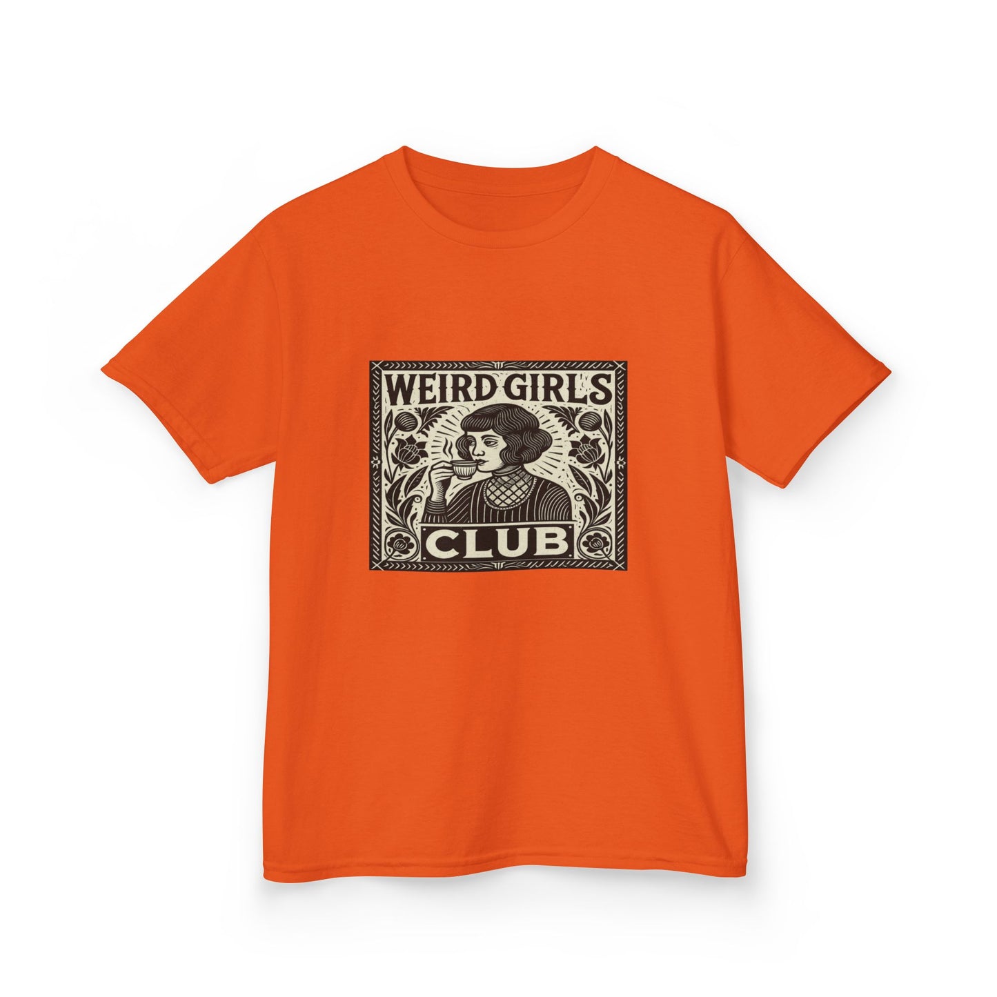 Weird Girls Club Tea Party Tee - Retro Graphic