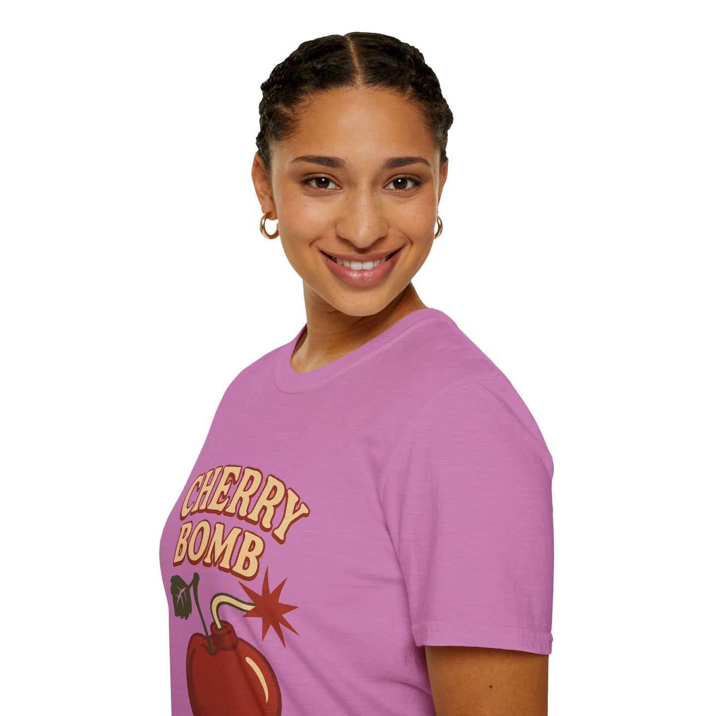 Cherry Bomb Soft Style T-Shirt for Women