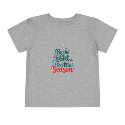 Be the Light Toddler Christmas Tee