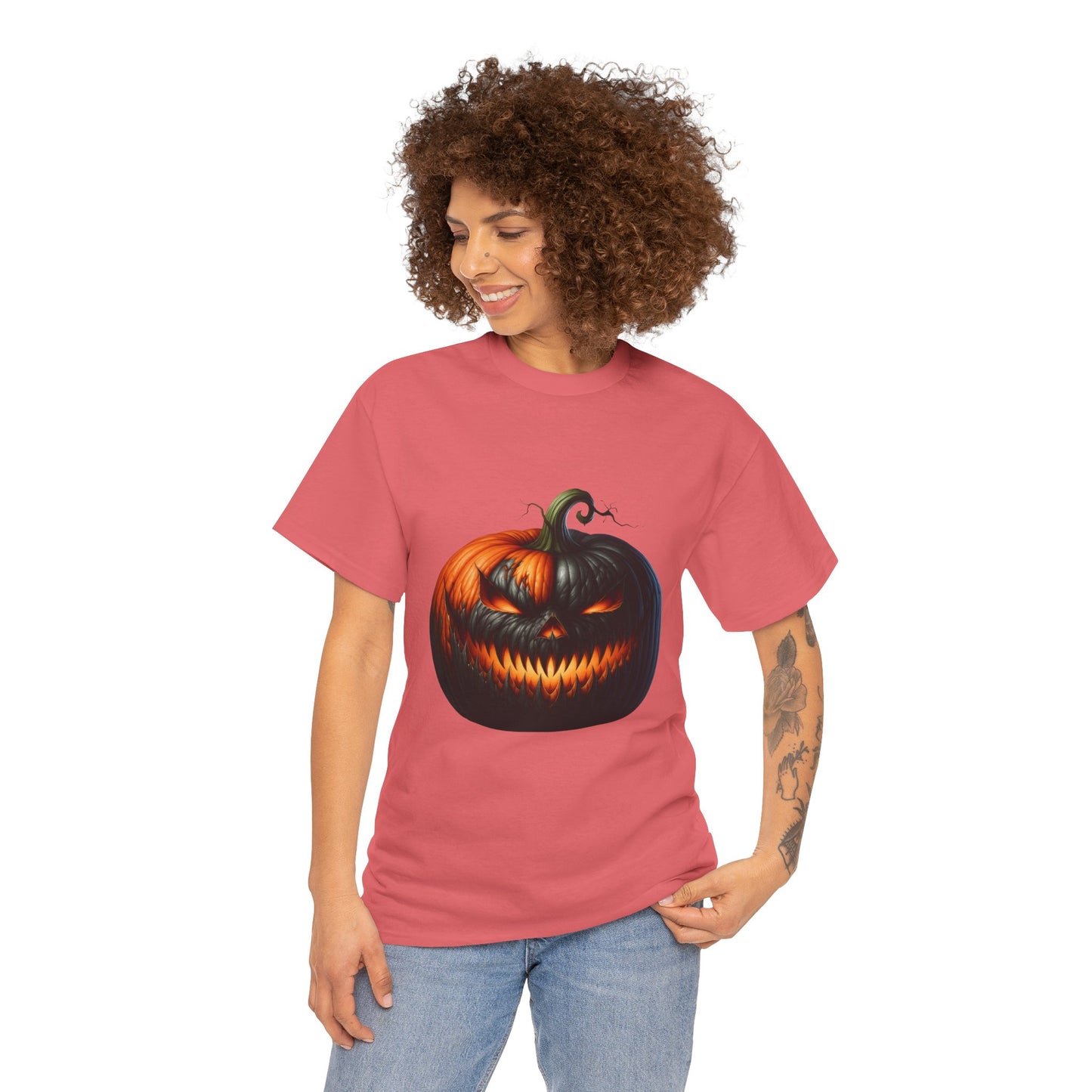 Sinister Pumpkin – Halloween Glow Tee