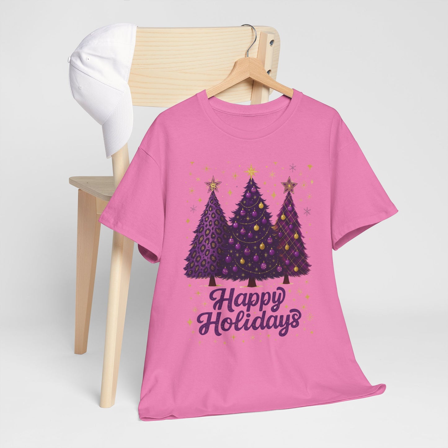 Christmas Tree Unisex Tee - Happy Holidays Design
