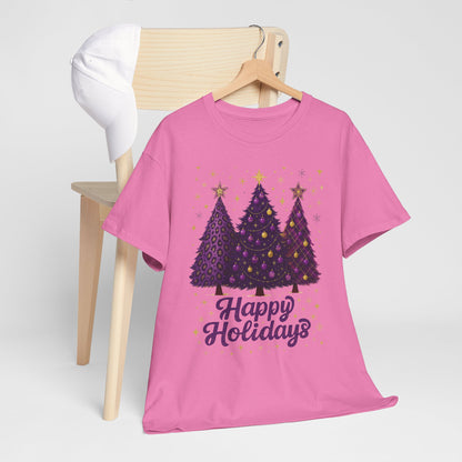 Christmas Tree Unisex Tee - Happy Holidays Design