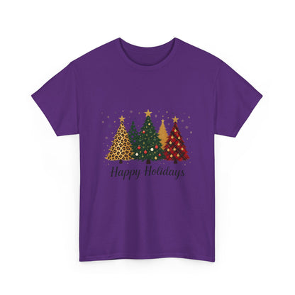 Happy Holidays Trees Tee