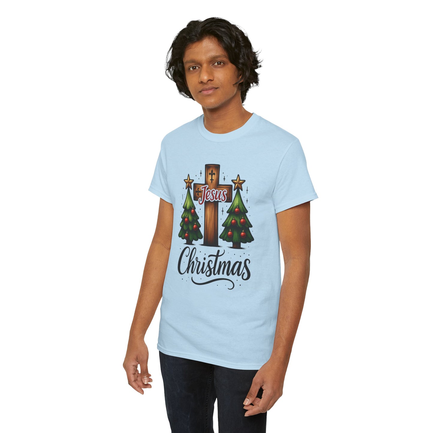 Christmas Cross Unisex Tee