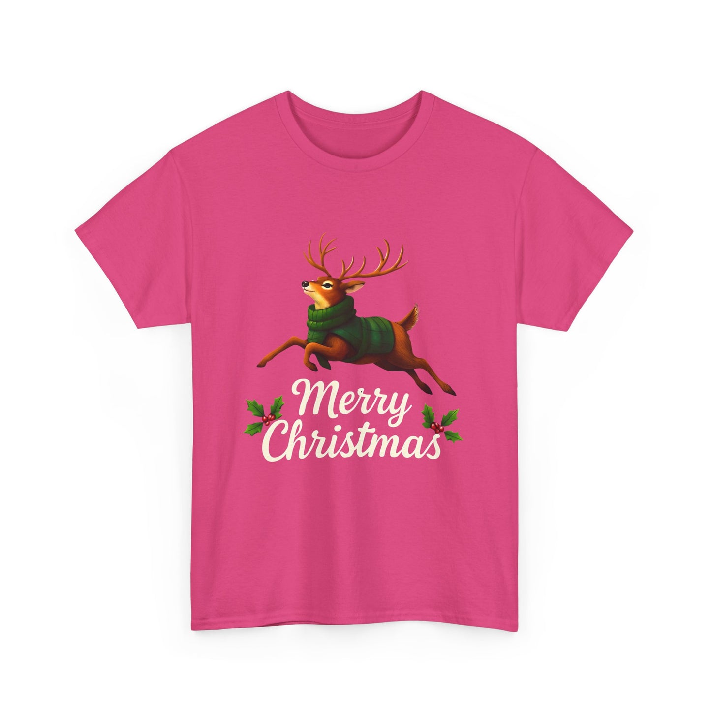 Merry Christmas Reindeer Tee