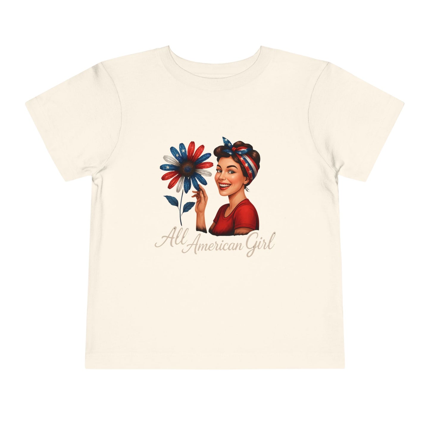 All American Girl – Vintage Floral Tee