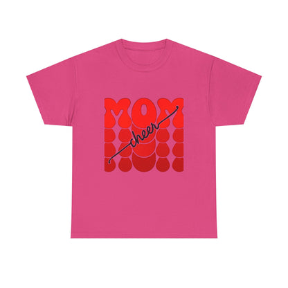 Retro Mom Cheer Tee – Bold Support & Spirit Shirt
