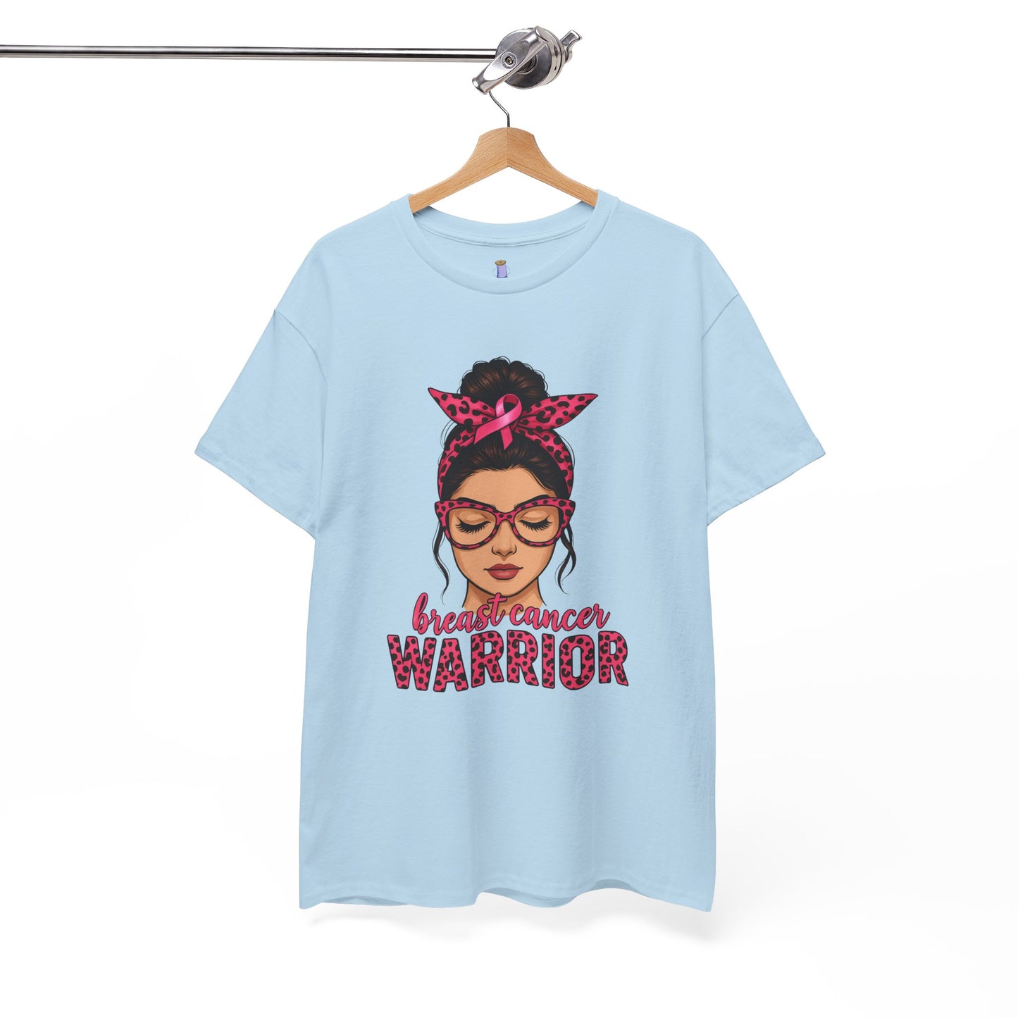 Breast Cancer Warrior Tee, Inspirational T-Shirt for Survivors, Supportive Gift for Cancer Awareness Events, Unisex Cotton Top, [...]