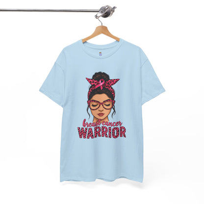 Breast Cancer Warrior Tee, Inspirational T-Shirt for Survivors, Supportive Gift for Cancer Awareness Events, Unisex Cotton Top, [...]