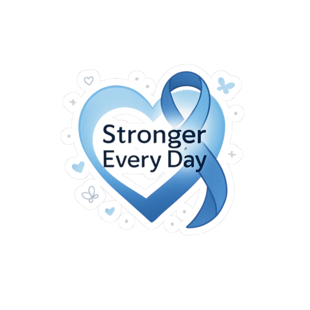 Sticker - Diabetes Stronger Every Day Kiss-Cut Stickers