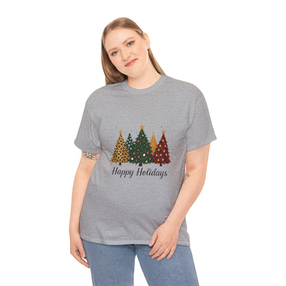 Happy Holidays Trees Tee