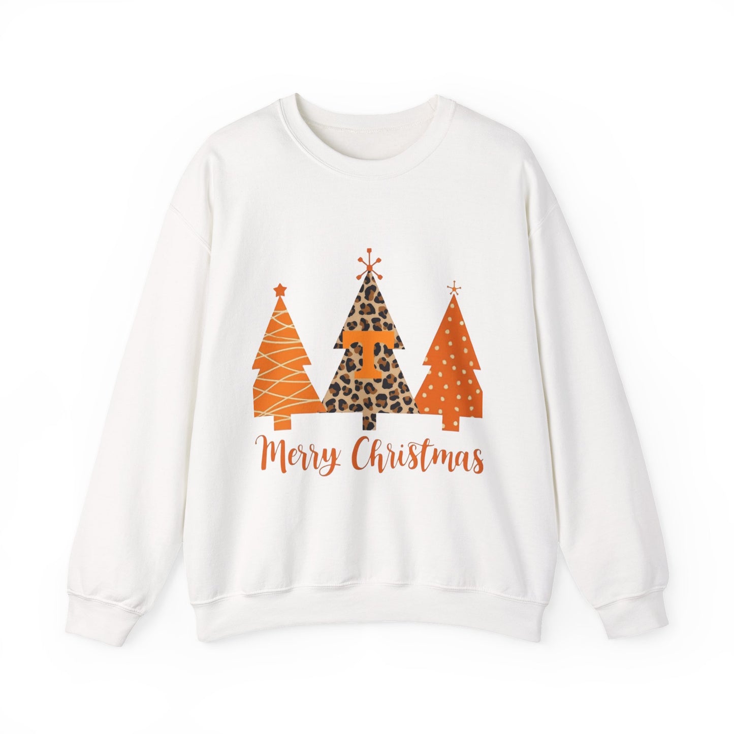 Orange Christmas Tree Sweatshirt