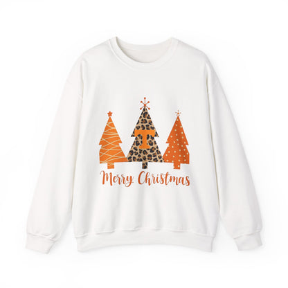 Orange Christmas Tree Sweatshirt
