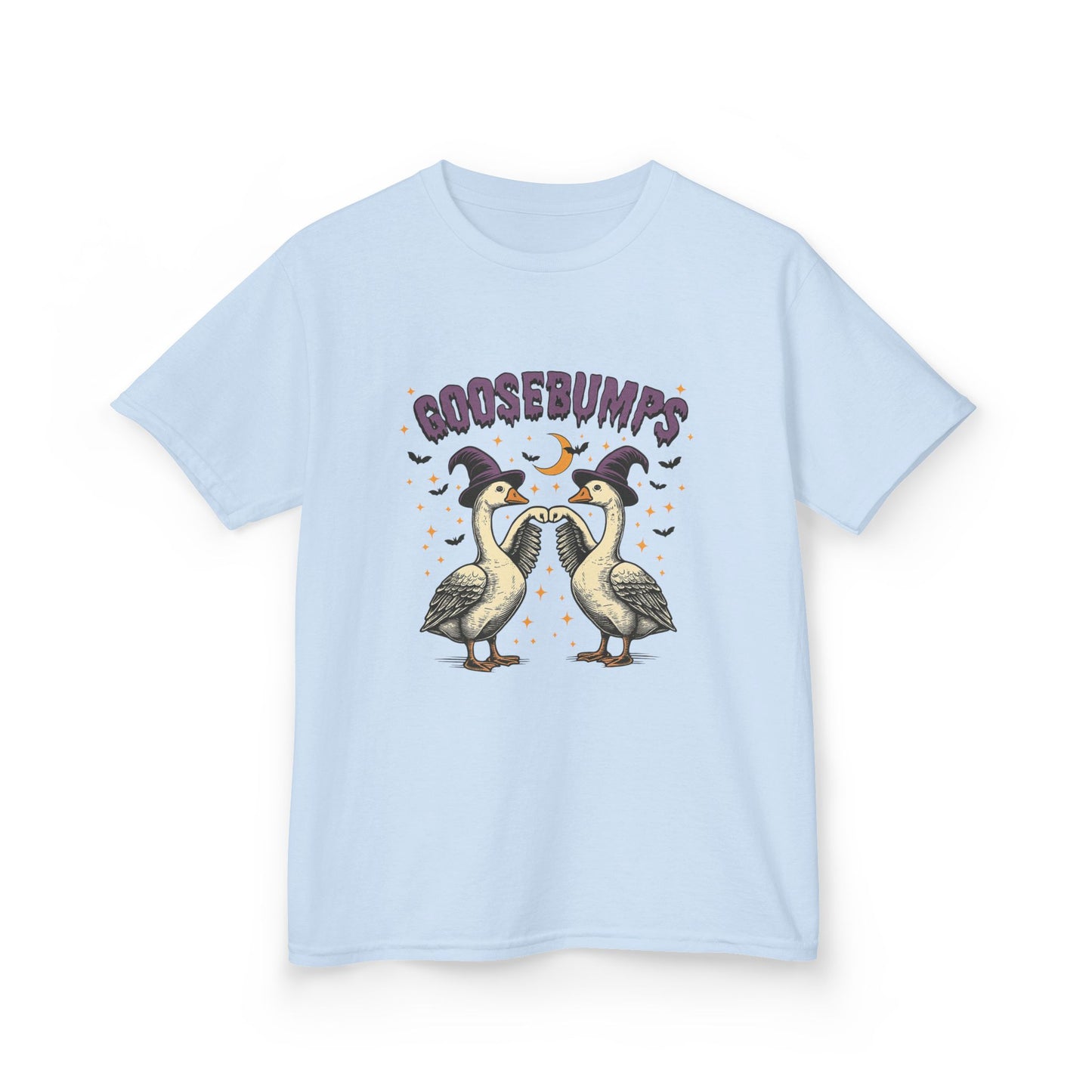 Goosebumps Halloween Kids Tee - Spooky Goose Graphic