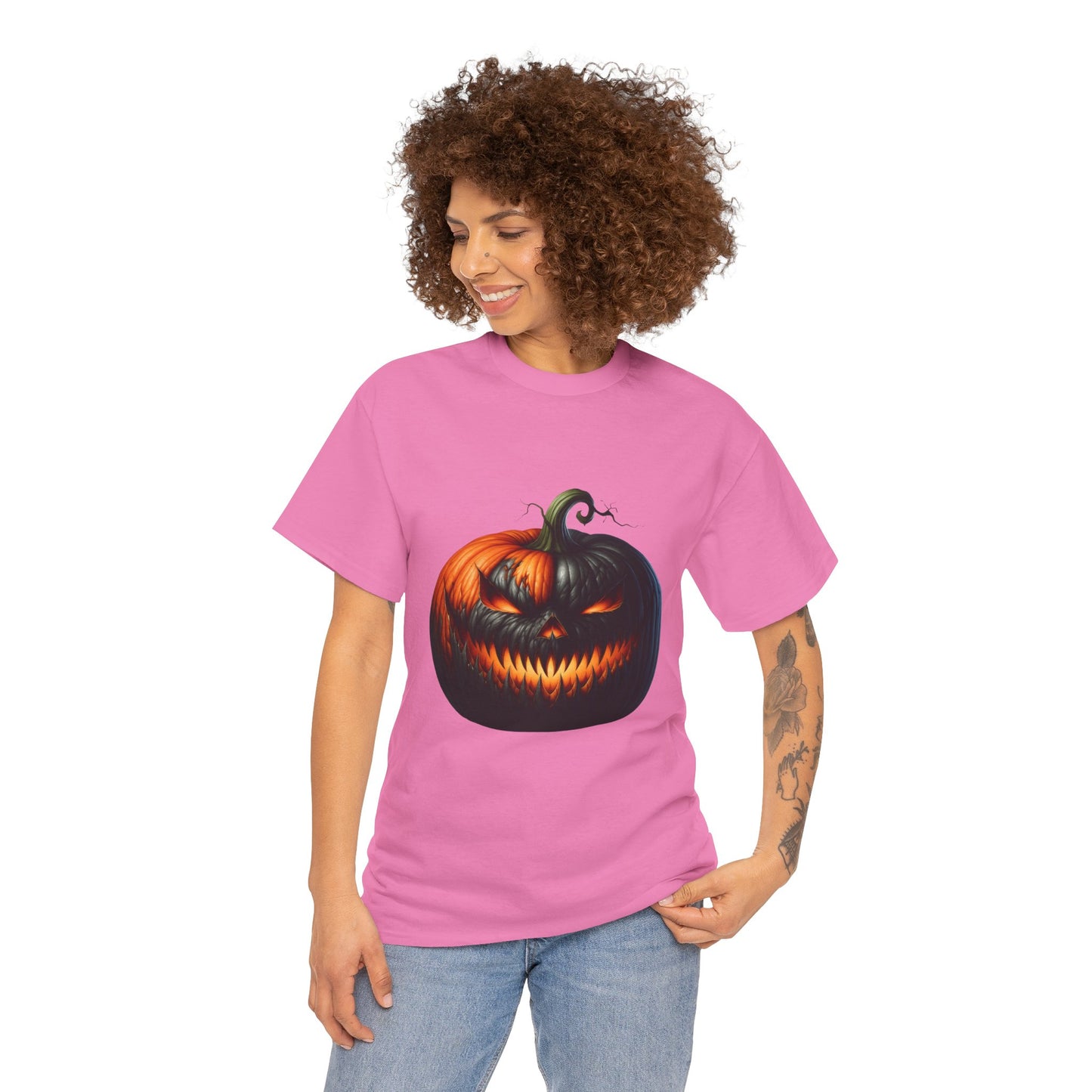 Sinister Pumpkin – Halloween Glow Tee