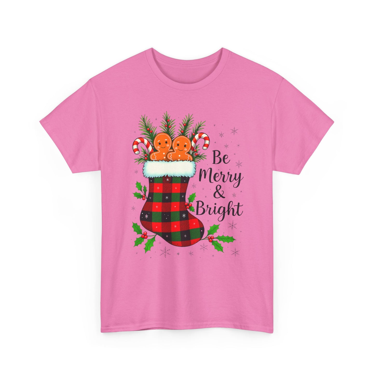 Christmas Plaid Stocking Tee