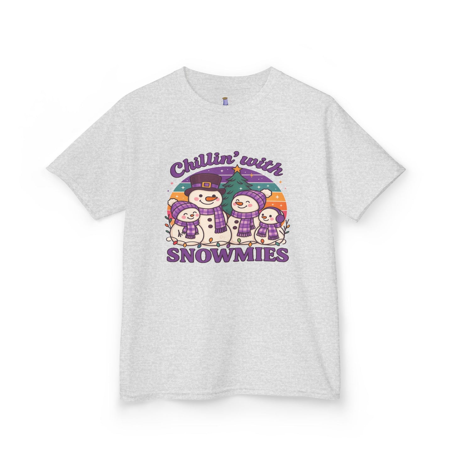 Kids Snowman Tee, Fun Winter T-Shirt, Holiday Gift for Kids, Christmas Apparel, Cute Snowmies Design, Cozy Cotton Tee