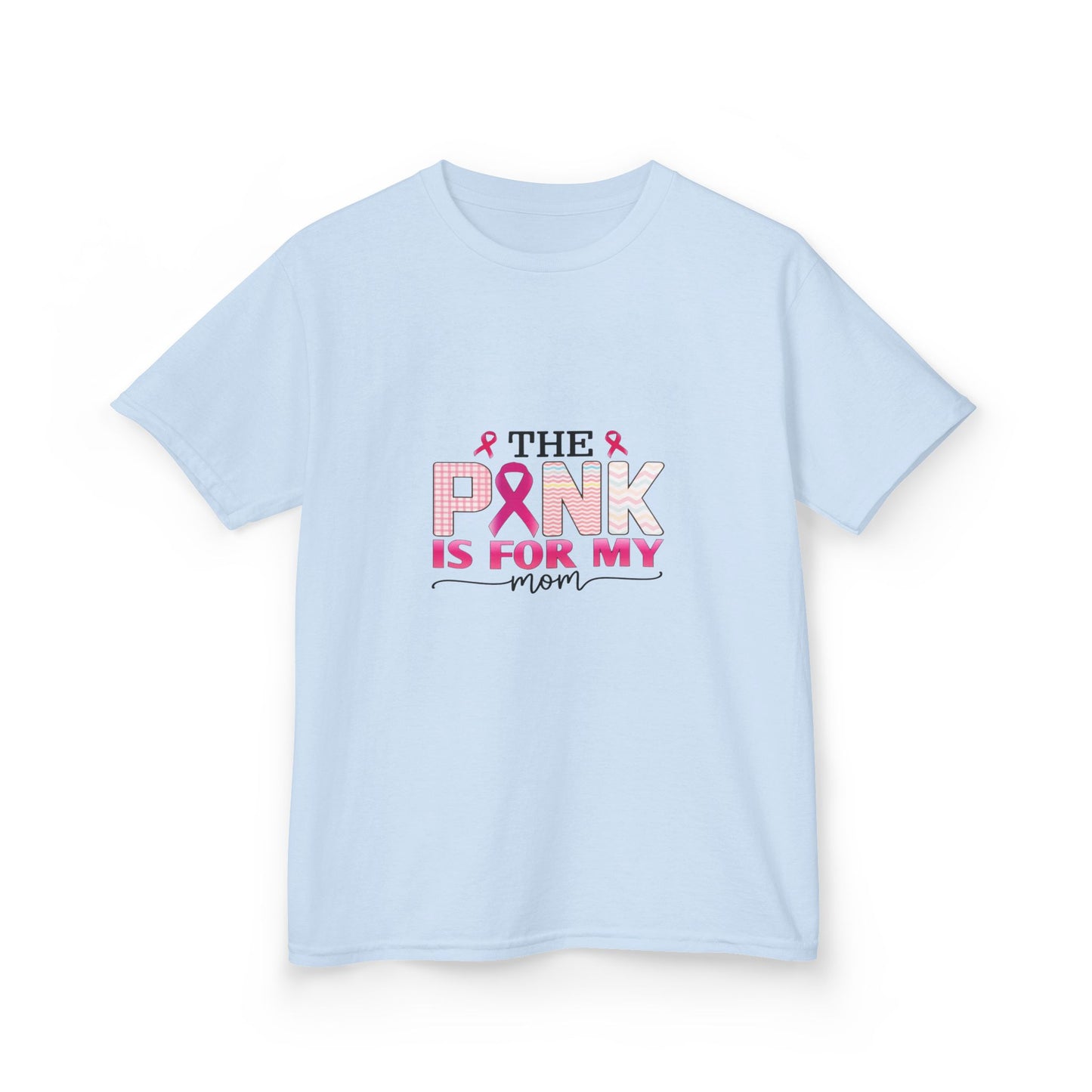 Pink Ribbon Mom Dinosaur Tee - Breast Cancer Awareness