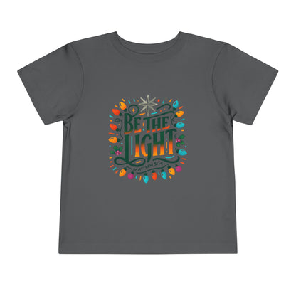 Christmas Toddler Tee - BE THE LIGHT, Matthew 5:14