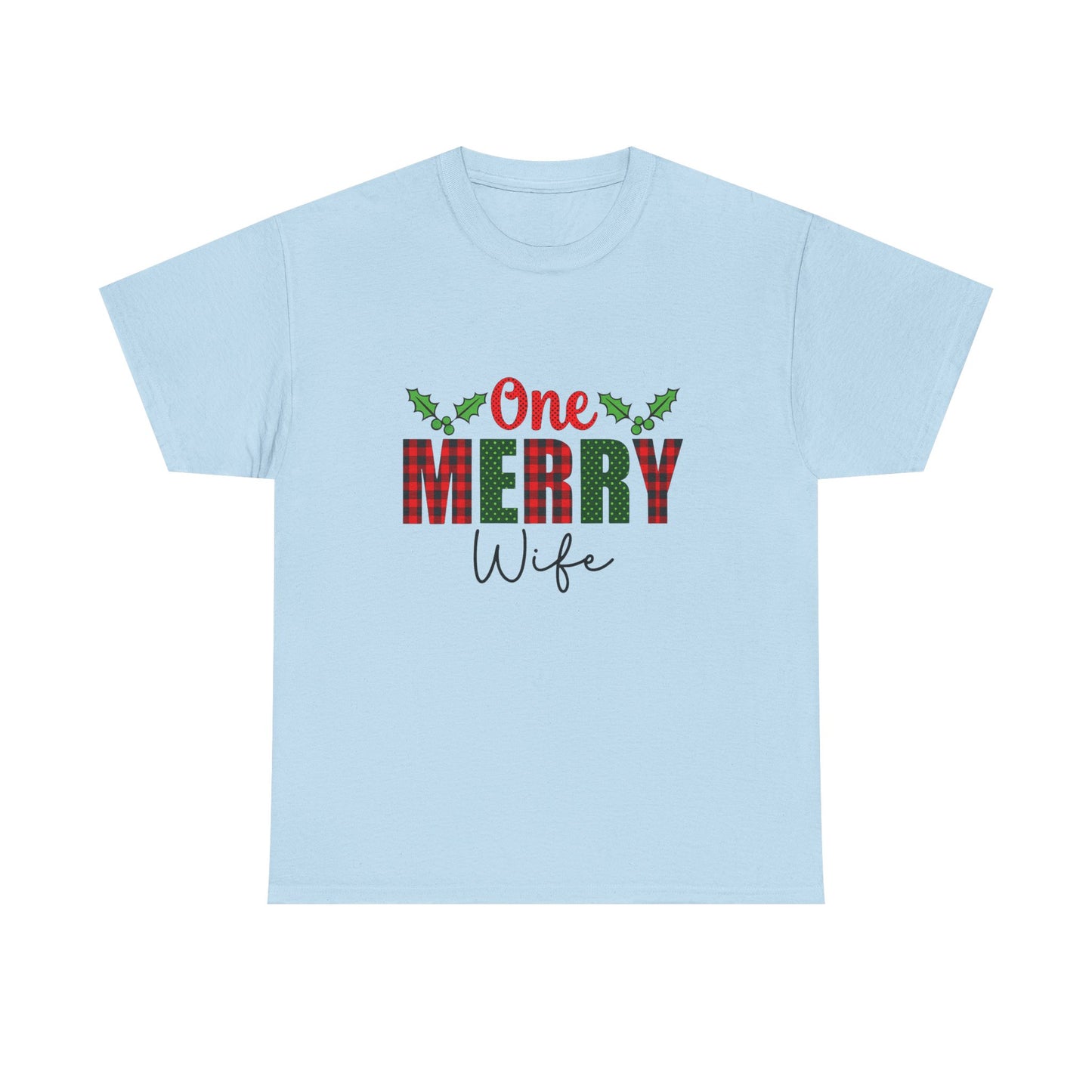 One Merry Wife Christmas Tee