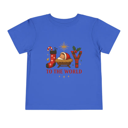 Joy to the World Toddler Christmas Tee