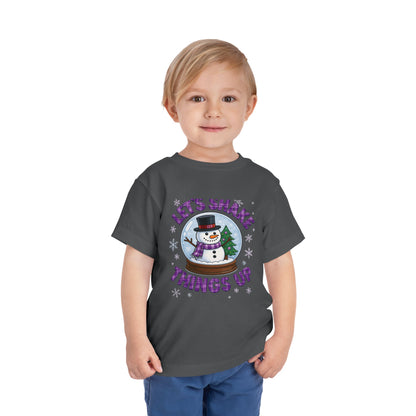 Shake Things Up! Snowman Christmas Toddler Tee