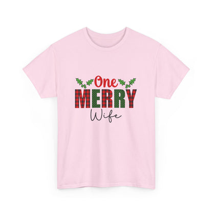 One Merry Wife Christmas Tee