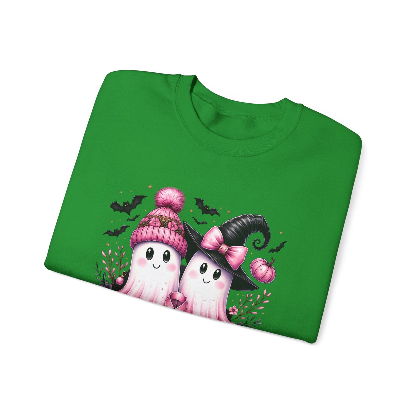 Boo-tiful Breast Cancer Awareness Halloween Crewneck
