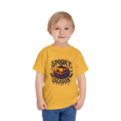 Spooky Season Jack-o'-Lantern Toddler Tee