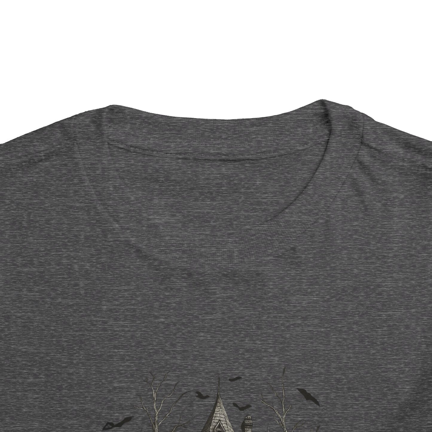 Spooky Halloween House Toddler Christmas Tee