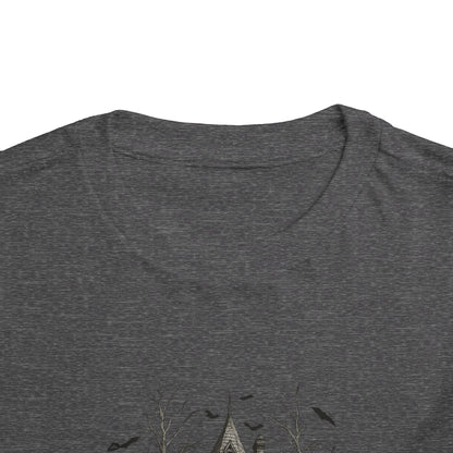 Spooky Halloween House Toddler Christmas Tee