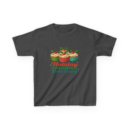 Holiday Calories Don't Count Dino Cupcake Tee